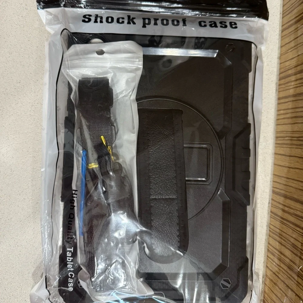 Black Shock Proof Tablet Case- M10 Plus (TB-X606F)